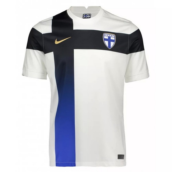 Camiseta Finlandia Replica Primera Ropa 2020 Blanco